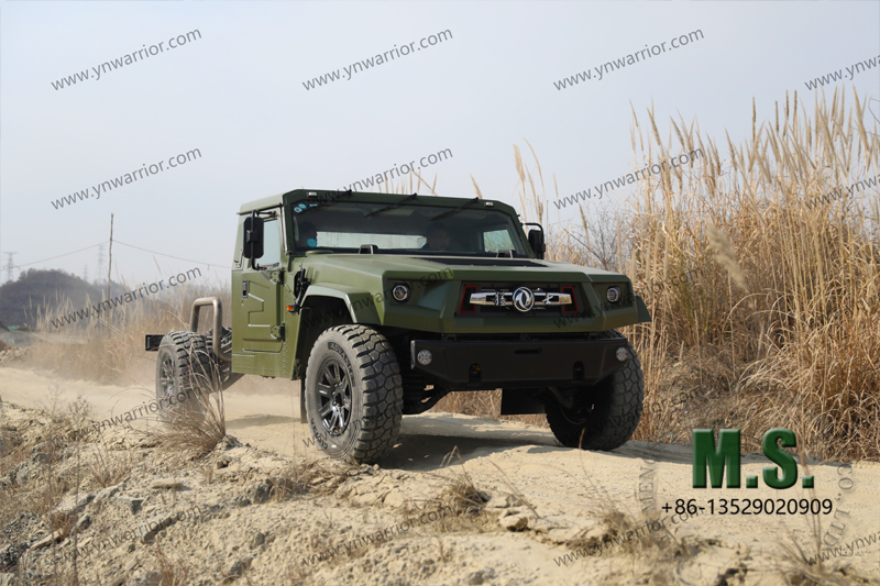 Dongfeng Шасси повышенной проходимости Mengshi 4x4 с кабиной для военных машин