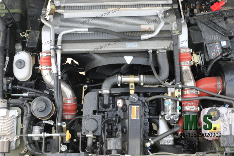 Dongfeng Шасси повышенной проходимости Mengshi 4x4 с кабиной моторного отсека