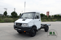 4×4 Iveco Small Long Head Offroad Chassis_NJ2045 Преобразование шасси однорядного грузового автомобиля с четырьмя приводами_4WD Экспортные специальные грузовики