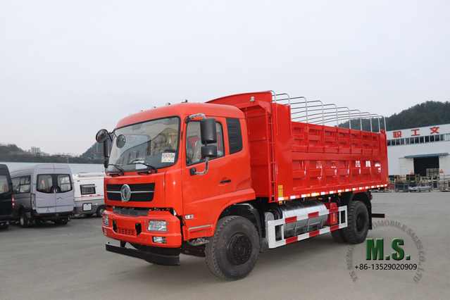 4×2 Dongfeng Самосвал_240 л.с. Карьерный самосвал _12 тонн Самосвал для перевозки грунта и песка 