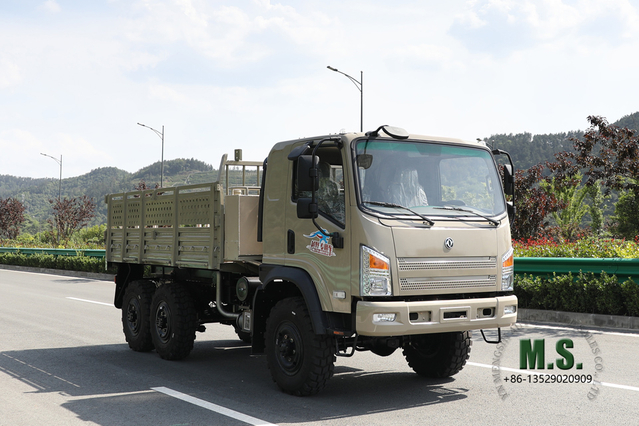 Легкий внедорожный легкий грузовик Camel Grey EQ2082 6WD - Dongfeng 190 л.с. 6X6 дизельный грузовик с плоской головкой, экспортный специальный автомобиль