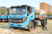 Dongfeng Прицеп-тягач 4*2 на продажу_Самосвал-тягач_Полуприцеп Легкий 3-осный прицеп для экзаменов