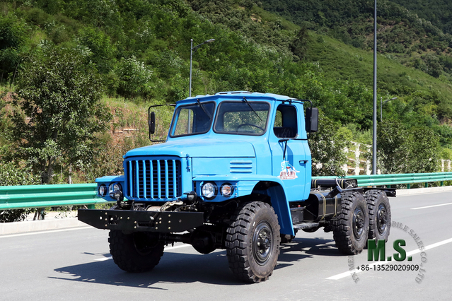 Dongfeng Шасси для бездорожья 6x6_EQ2082E6D Tip 140 с двойным остеклением Шасси для грузовых автомобилей_170/190 л.с. Автомобильное шасси с решеткой радиатора