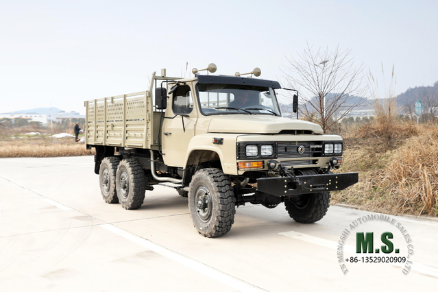 EQ2082 Dongfeng 6*6 Внедорожный грузовик мощностью 190 л.с._Шестиколесный привод с длинной головкой и однорядной кабиной Переоборудование грузового грузовика_Производитель_Экспортный автомобиль специального назначения