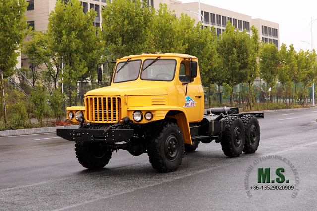 EQ2082 Dongfeng 6WD Шасси_6*6 170 л.с. Наконечник Шасси грузового автомобиля с двойным остеклением Шасси внедорожного транспортера_ Шестиколесный привод Экспортный автомобиль специального назначения Шасси