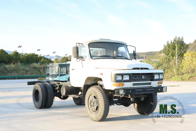 Dongfeng Шасси внедорожного грузовика с полным приводом_EQ1093 Шасси экспортного грузового автомобиля с четырьмя приводами_4*4 Dongfeng Производитель модификации шасси грузового автомобиля