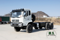 Dongfeng Шасси грузового автомобиля 6*6_Flathead, 260 л.с., шасси для горно-лесных внедорожных грузовиков_Шасси для грузовых автомобилей 5,5 M, экспортное специальное транспортное средство