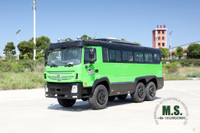 6X6 Dongfeng 8M Off Road Bus_25-местный спасательный автобус мощностью 210 л.с._Экспортный специальный автобус с шестью приводами