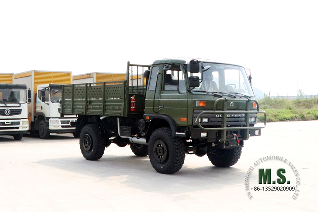 2070 Four Drive Dongfeng 153 Cab Off Road Truck_4×4 Flathead полуторарядный транспортный грузовик_Экспорт Производитель специальных автомобилей