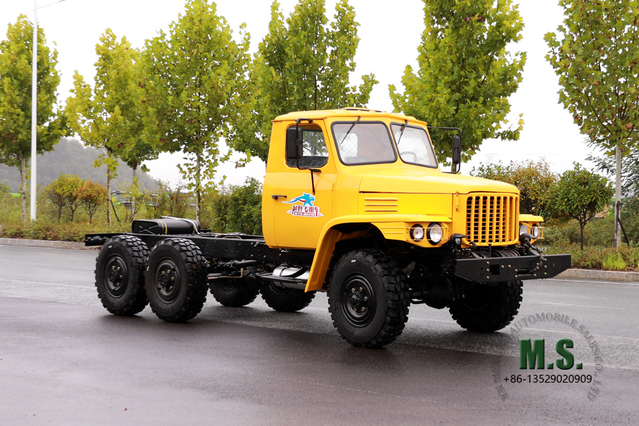 EQ2082 Dongfeng 6WD Шасси_6*6 170 л.с. Наконечник Шасси грузового автомобиля с двойным остеклением Шасси внедорожного транспортера_ Шестиколесный привод Экспортный автомобиль специального назначения Шасси