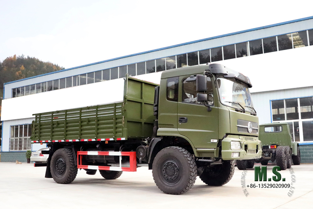 Тяжелый самосвал 4×4_210 л.с. 4WD Dongfeng Внедорожный самосвал _9T Транспортная машина для площадок и горнодобывающей промышленности