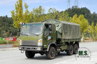 Dongfeng 6x6 Offroad Flathead Truck_EQ2082 Дизельный внедорожный грузовик_Dongfeng 240 Гражданский внедорожник на экспорт