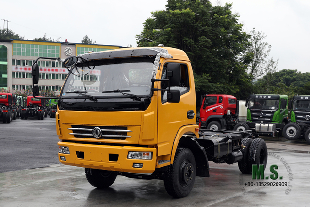 4×2 Dongfeng Шасси легкого грузовика мощностью 140 л.с._Малый дизельный грузовик 10T на экспорт_Специальная переоборудование коммерческого грузовика с левым/правым рулем