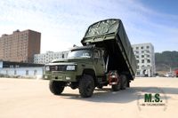 6*6 EQ2082 Off Road Truck_Dongfeng Грузовой грузовик с однорядной кабиной с наклонной головкой_Изготовитель модификации_Шестиколесный экспортный автомобиль специального назначения