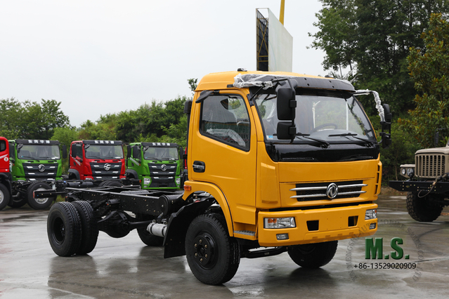 4×2 Dongfeng Шасси легкого грузовика мощностью 140 л.с._Малый дизельный грузовик 10T на экспорт_Специальная переоборудование коммерческого грузовика с левым/правым рулем