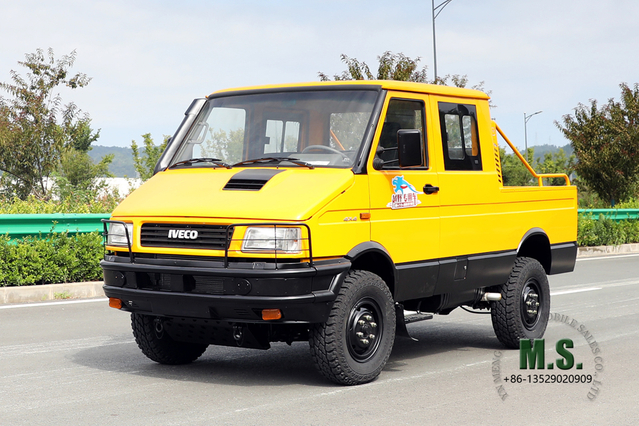 Полноприводной минивэн Iveco с двухрядной кабиной _3T Маленький 6-местный мини-внедорожный грузовик_Классическая конверсионная модель Iveco 2045