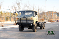 Dongfeng 6*6 Offroad Truck_ EQ2102 153 Flathead Row с половинной кабиной Производитель переоборудования дизельного автомобиля Truck_Шестиколесный привод Транспортный грузовик Экспорт специального автомобиля