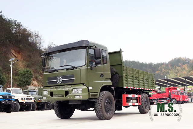 Тяжелый самосвал 4×4_210 л.с. 4WD Dongfeng Внедорожный самосвал _9T Транспортная машина для площадок и горнодобывающей промышленности