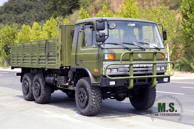 EQ2102 Dongfeng Двухрядный внедорожный грузовик с 6 приводами_3,5-тонный дизельный внедорожный внедорожник с плоской головкой Экспортный специальный автомобиль