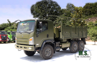 6*6 Dongfeng Полноприводный внедорожный грузовик_EQ2082 Bobcat Flathead Truck _6×6 Дорожный транспортный автомобиль на продажу