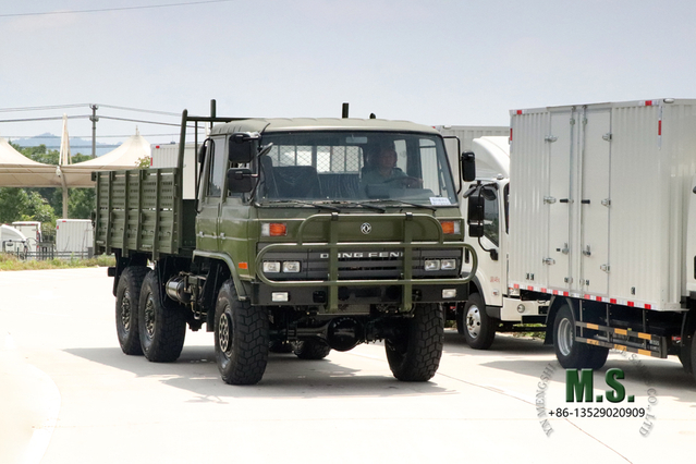 EQ2102 Dongfeng Шестиколесный внедорожный грузовик_3,5T 153 Flathead Row с полукабиной, дизельный автомобиль_6*6 Транспортный грузовик Экспортный автомобиль специального назначения