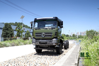 Dongfeng Шасси 6x6_ Шестиколесный привод 340HPCab Модернизированное шасси внедорожного грузового автомобиля Производитель Экспортное шасси специального назначения