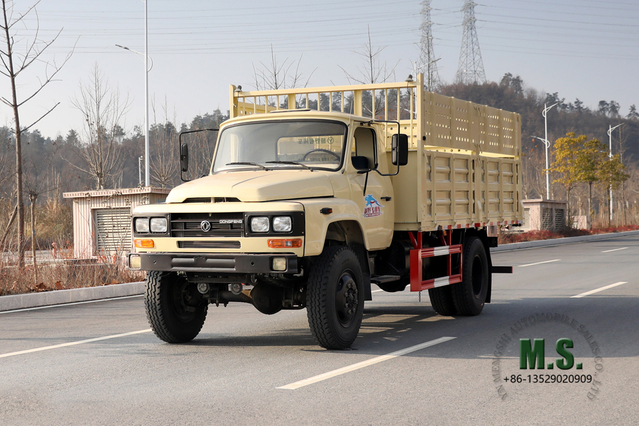 4*4 Dongfeng Внедорожный грузовик_Полный привод с заостренной головкой, однорядная кабина_Dongfeng 4WD Truck Export Производитель модификации грузовика специального назначения