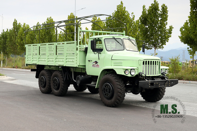 Dongfeng Шестиколесный внедорожный грузовик EQ2100 мощностью 190 л.с._ 6*6 однорядный полноприводный транспортный автомобиль с заостренной головкой на продажу_Экспортный автомобиль специального назначения