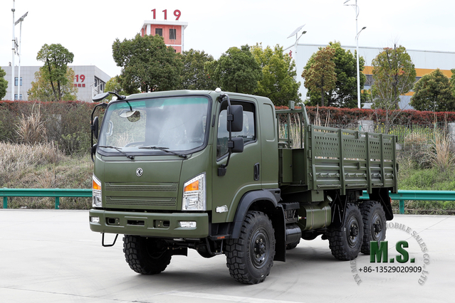 Производители внедорожных грузовиков 6 × 6_Dongfeng Шестиколесный привод с плоской головкой «Bobcat» Конфигурация малых грузовиков с 6 приводом_ «Bobcat» Продажа и экспорт специальных грузовиков