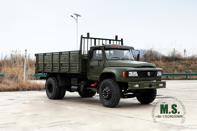 Внедорожный грузовик 4X2_Dongfeng Заостренный цельный стеклянный однорядный грузовик с кабиной_Экспортный автомобиль специального назначения