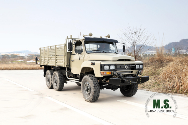 EQ2082 Dongfeng 6*6 Внедорожный грузовик_Шестиколесный привод с длинной головкой, однорядный грузовой автомобиль с кабиной_Конверсия Экспортный автомобиль специального назначения от производителя