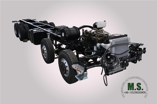 Dongfeng Шасси 8*4 Type Three_Переоборудование шасси грузового автомобиля мощностью 420 л.с. Производитель_Экспорт Шасси автомобиля специального назначения