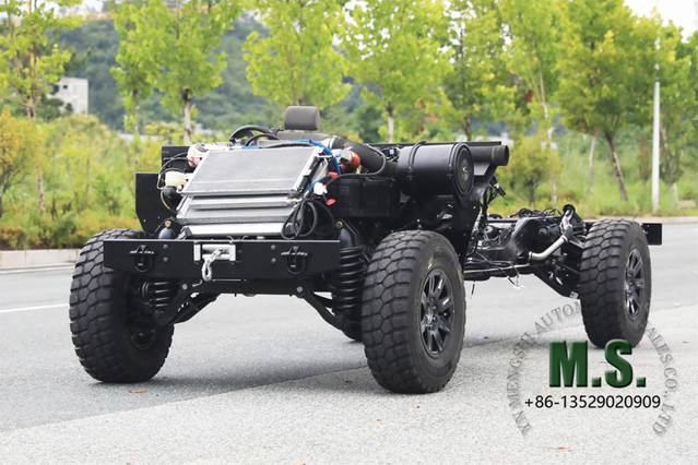 200-тонный 6,5-тонный валовой вес Независимый вес подвески rolling chassis_right Hand Drive, полный рабочий день, 4x4, военный стандарт, двигатель Cummins, Allison Automatic Respormission_manufacture Direct