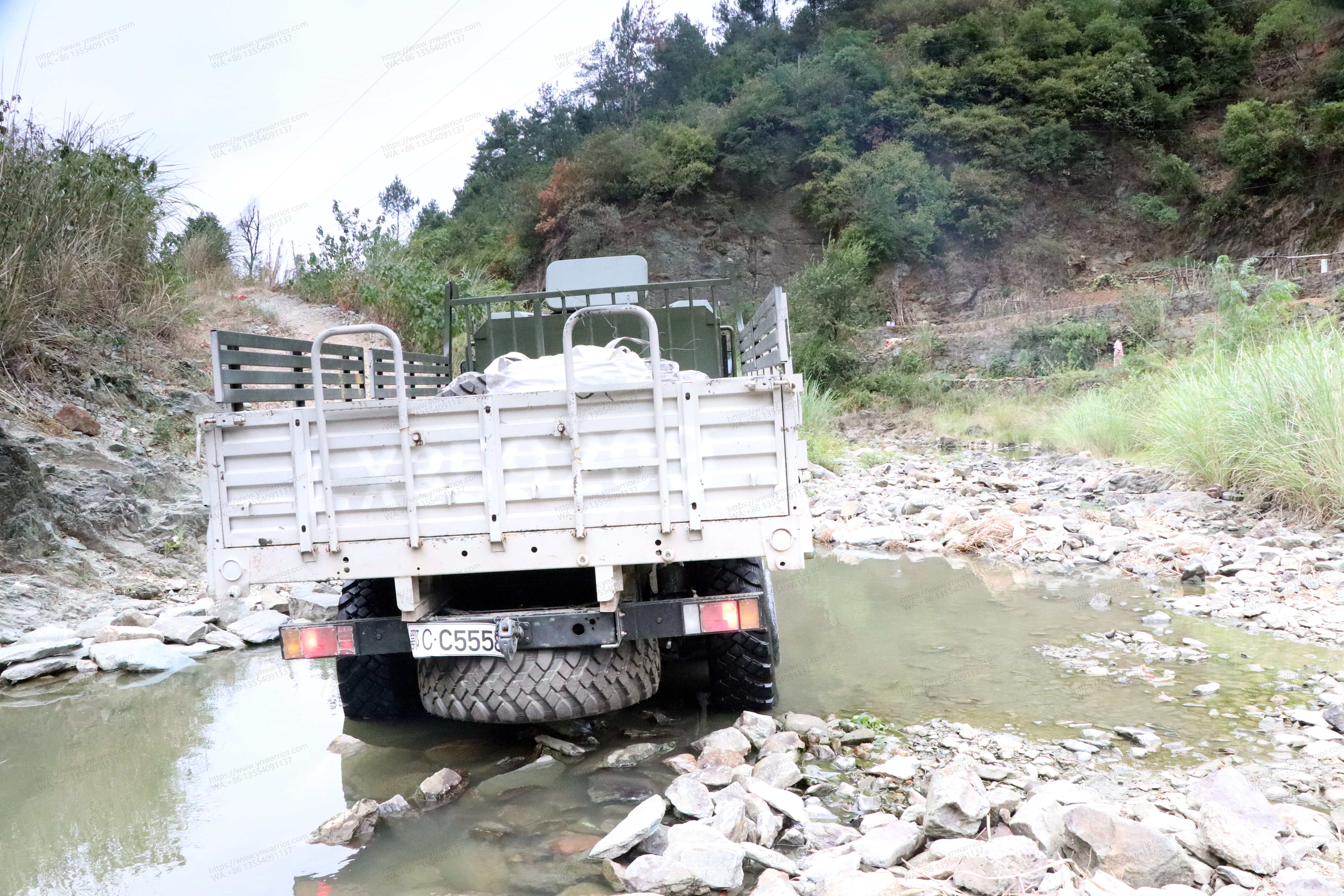 Военный 6x6 Военный взрывной грузовик внедорожного внедорожника 