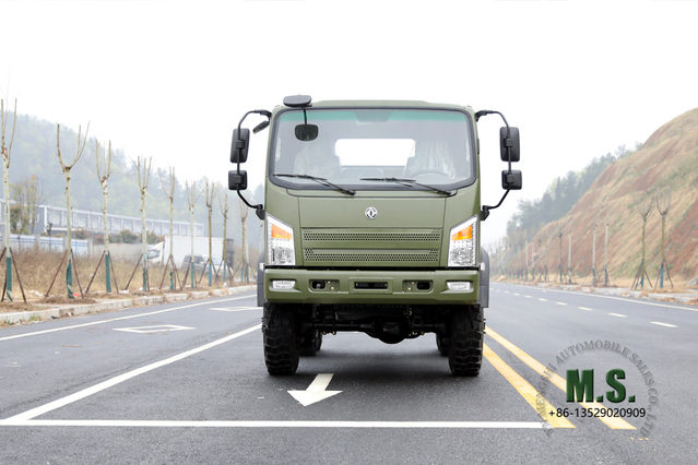 Шестиприводный внедорожный грузовик 2082 с плоской головкой _ Двухтонный полудизельный внедорожник Bobcat для перевозки личного состава _ Усовершенствованный автомобиль для дорожного транспорта 6*6
