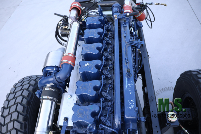 6x6 340-сильная подвижная ходовая часть для автобуса Weichai 6-цилиндровый двигатель