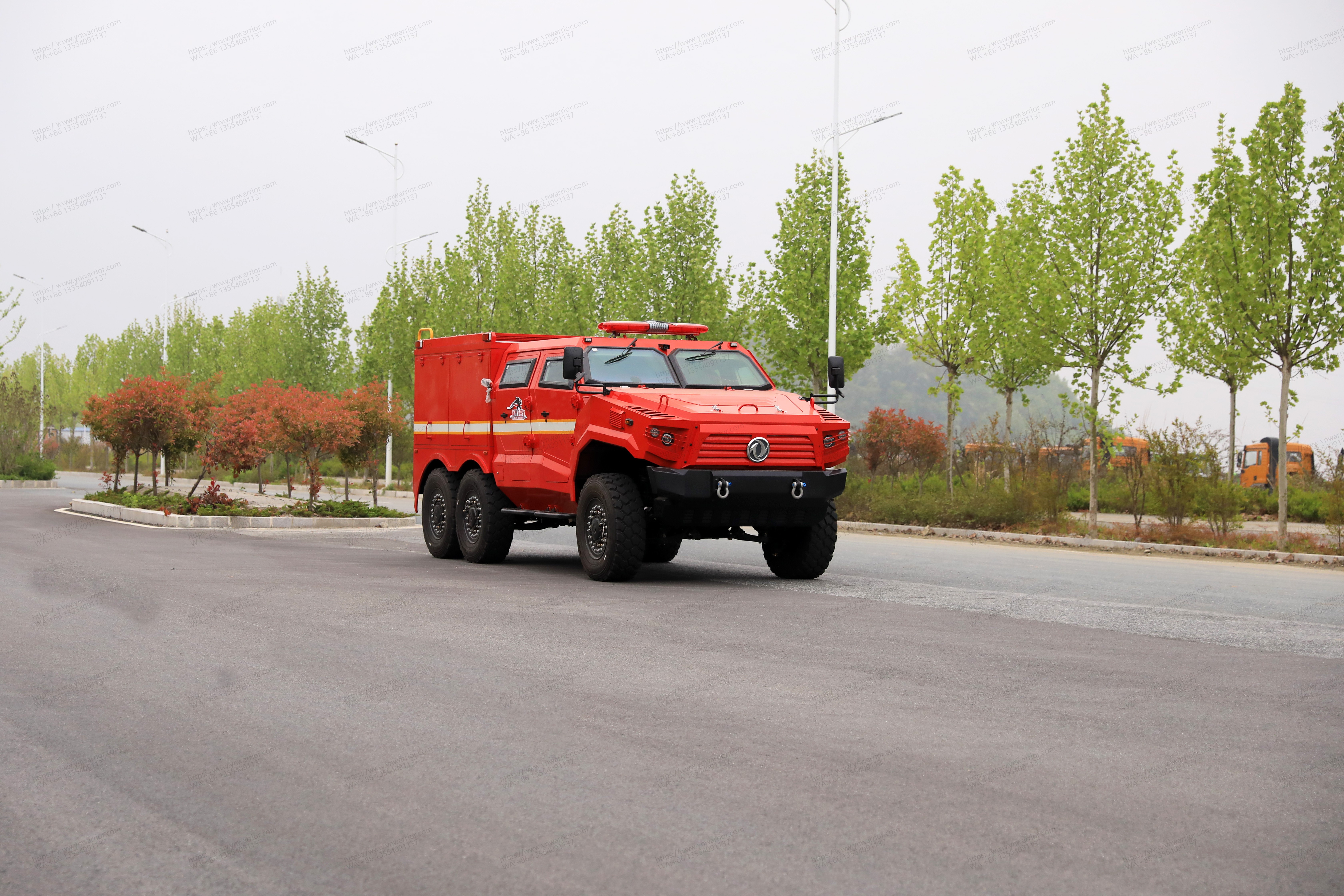 Dongfeng Mengshi 6x6 дороги Resuce athrain 