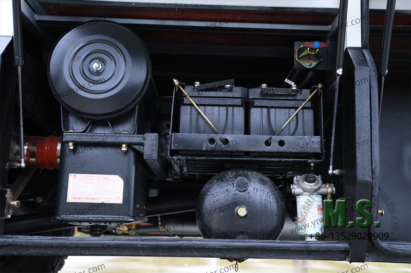 отсек для обслуживания и грязезащитный щиток пневматического тормозного цилиндра 