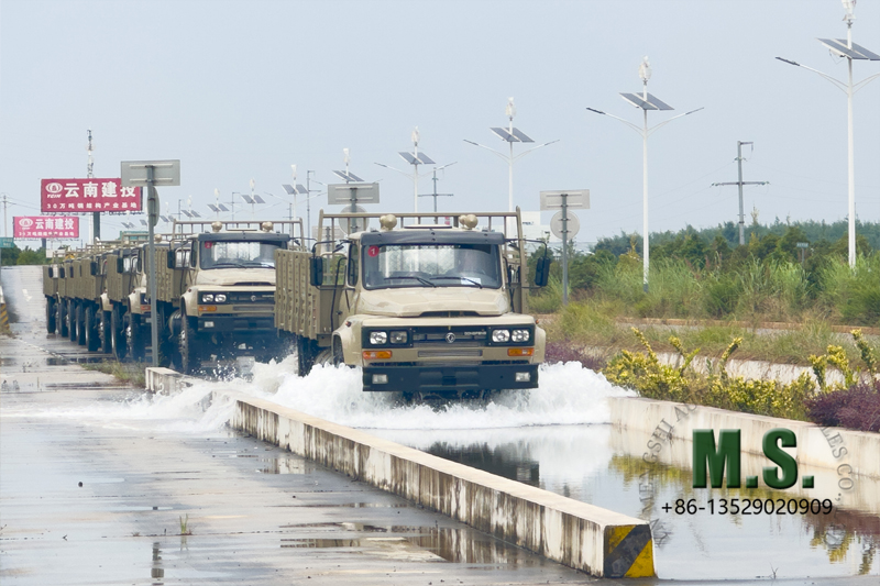 Dongfeng 4x4 truck rear double tyre_water crossing tesing.jpg