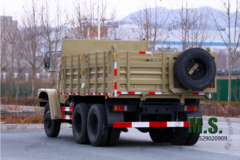 Dongfeng Внедорожный самосвал 6x6, габаритные размеры 