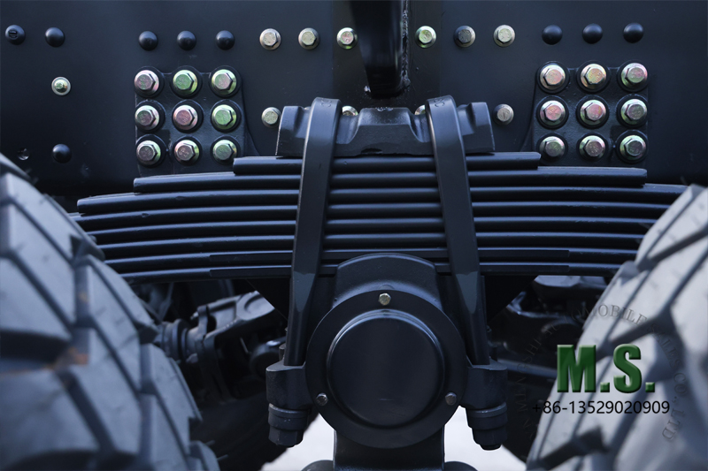 6x6 340-сильная ходовая часть для автобуса листовая рессорная 