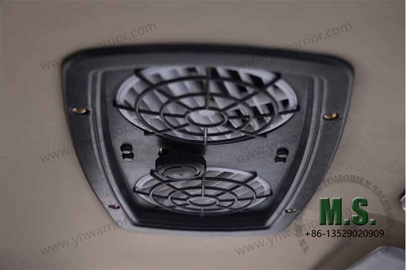 Dongfeng 11-тонный грузовик повышенной проходимости 6x6, вентилятор кабины с одним задним колесом