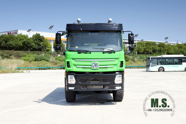 210 л.с., 27 мест, внедорожный пригородный автобус 6x6_Двигатель Cummins 6WD Полная масса 10,5 тонн, левый/правый руль Военное качество для сложных дорог_Производитель Прямой цветовой дизайн