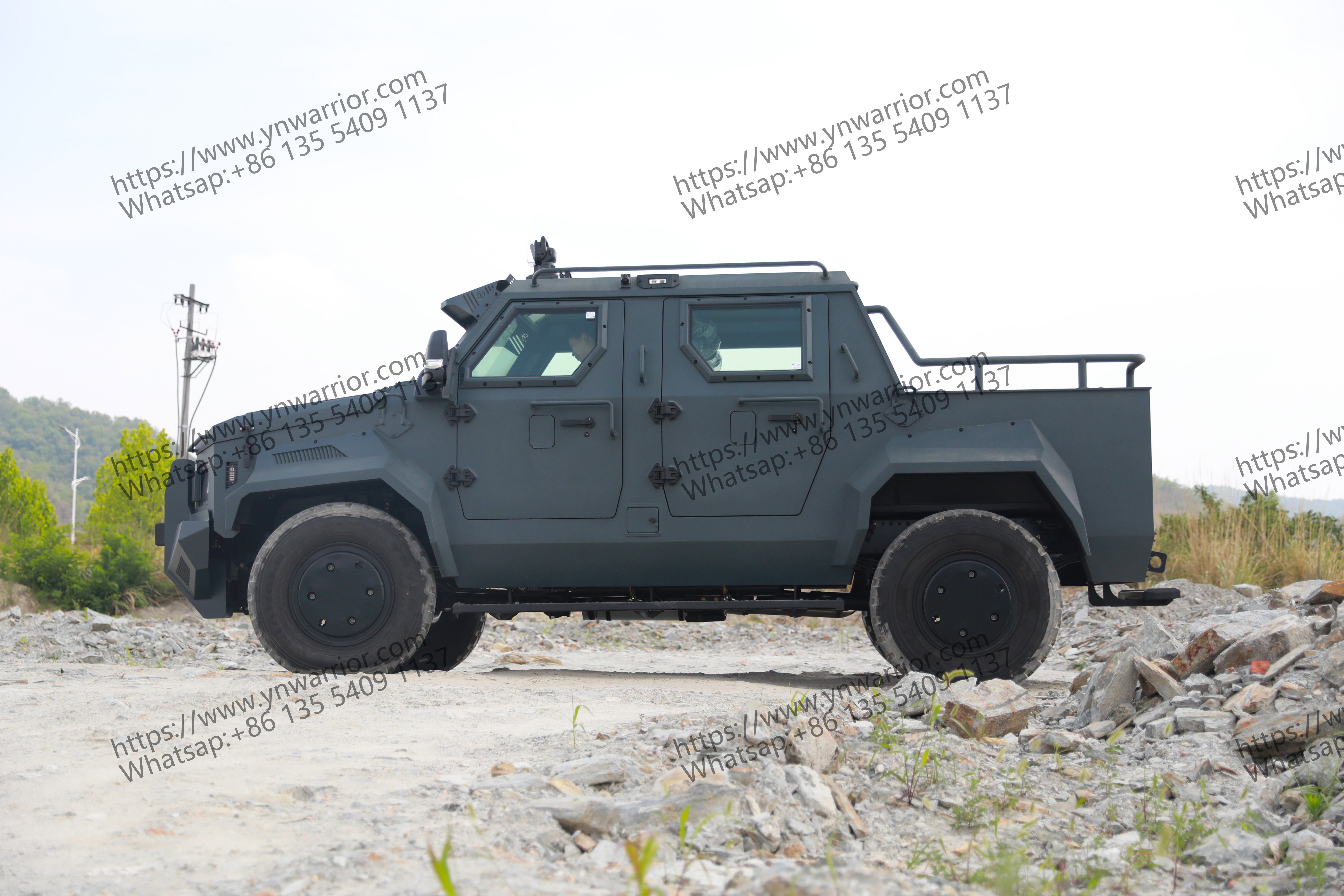 4x4 Аренкорепция Armored Pick Up Automatic Transmission Cumminsengine 4x4 Armored Pick Up 