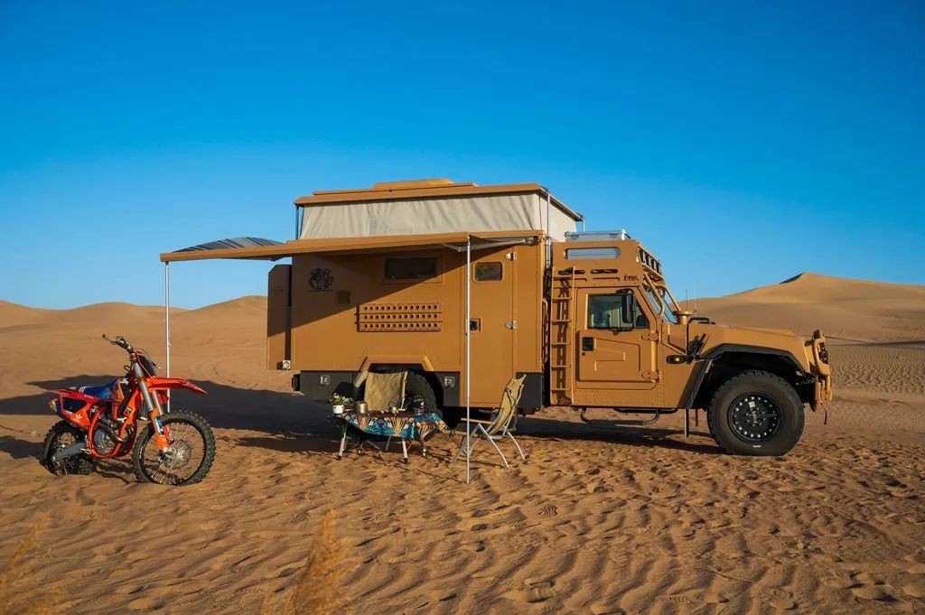 4x4 внедорожный Mengshi с автоматическим зонтиком от солнца 