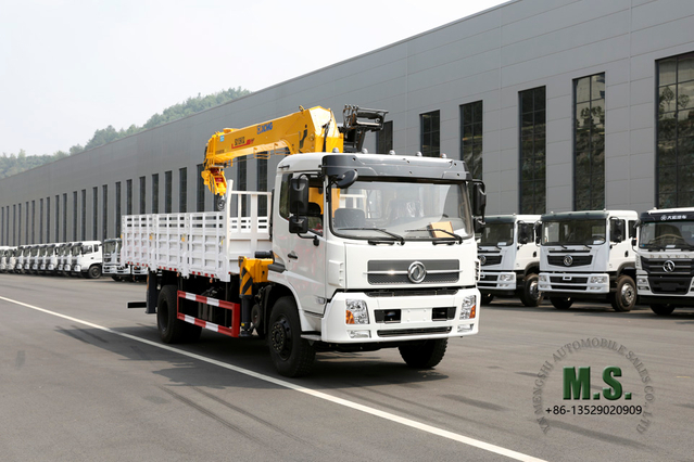 Dongfeng 10-тонный грузовик XCMG с модификацией шасси Crane_Truck_Dongfeng Специальный грузовик 4×2