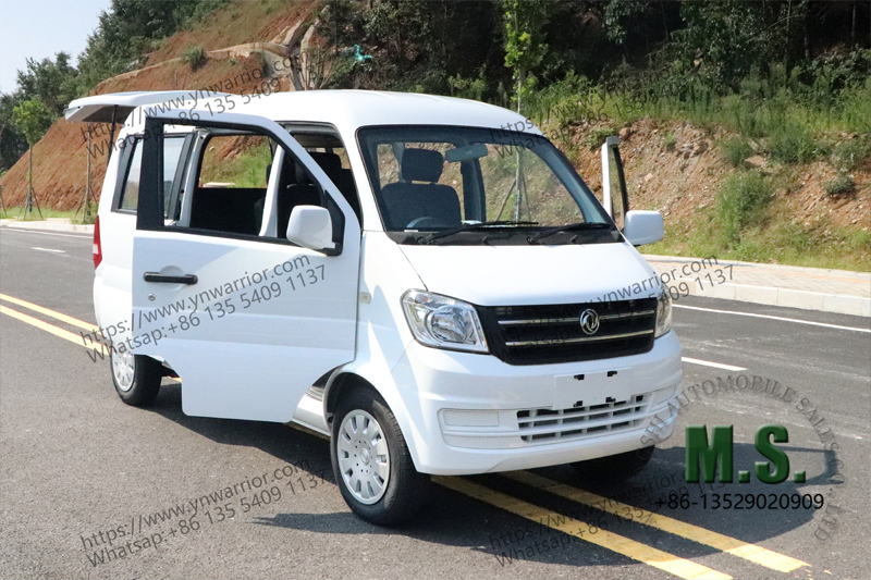 passenger van on the road 
