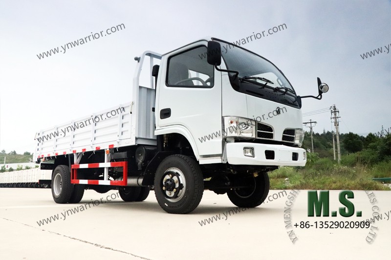 dongfeng light duty cargo truck with bumper 