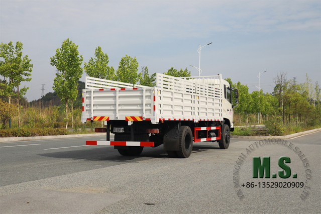 210-мощный 15-тонный валовой вес Dongfeng Расширенный грузовой грузовик Расширенная колесная база для грузовых грузовиков, двигатель Cummins, кондиционер, запасное колесо, хорошая цена.
