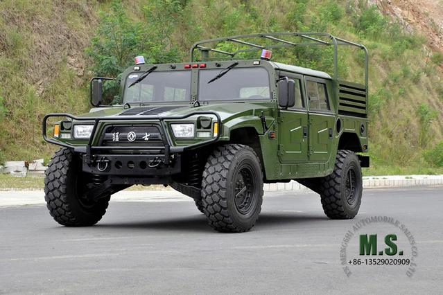 Полная масса 150 л.с., 5 тонн, внедорожник 4x4 Dongfeng M-hero Jeep_Diesel Двигатель Cummins Warrior, 152 л.с., шасси военного качества, бронированное пуленепробиваемое мобильное патрульное транспортное средство_Mengshi Производитель, прямой завод с завода